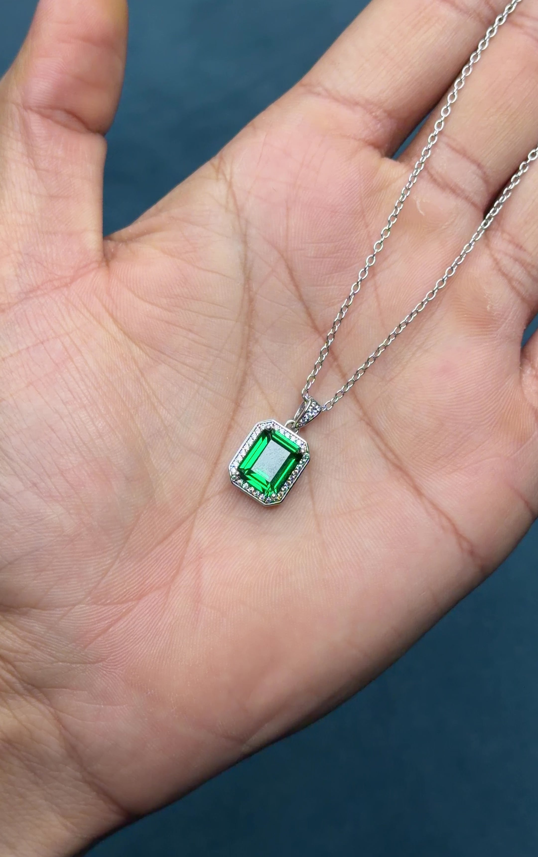 Emerald Glow Pendant