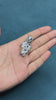 Panther silver brooch