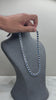 Royal Halo Blue Sterling Silver Necklace