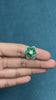 Emerald Bloom Cocktail Ring