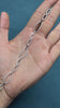 Pavé Oval Link Bracelet in 925 Sterling Silver