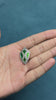 925 Sterling Silver Handcrafted Enamel Shield Pendant with Cubic Zirconia