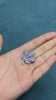 Violet Leaf Brooch